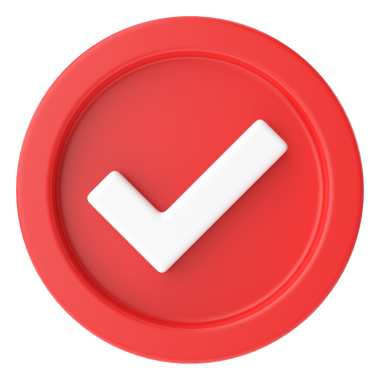 3 boyutlu kutucuk simgesi. 3B kontrol listesi.