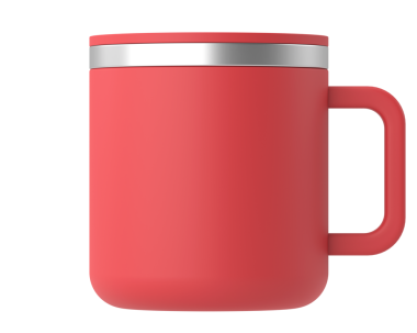 Üç boyutlu kupa. Üç boyutlu illüstrasyon. 3B görüntüleme.