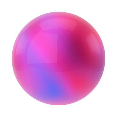 Üç boyutlu küre. Yuvarlak şekilli. 3B geometrik şekil.