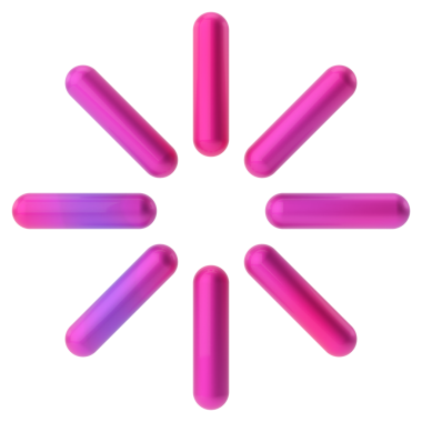 Üç boyutlu geometrik şekil. 3B illüstrasyon.