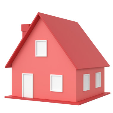 Üç boyutlu ev. 3B ev.