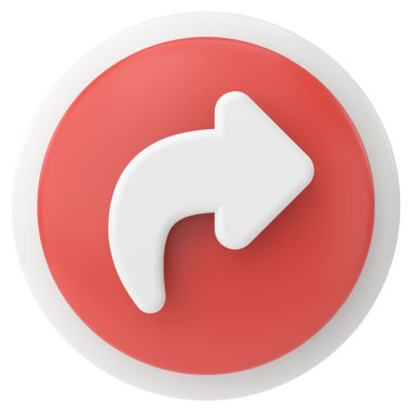 Simgeyi paylaş. Paylaş düğmesi. 3B illüstrasyon.