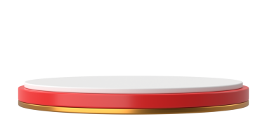 Ürün sergisi. Üç boyutlu podyum. 3B platform.