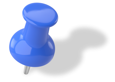 Pimi çek. Çizim iğnesi. Gölgeli 3B iğne.