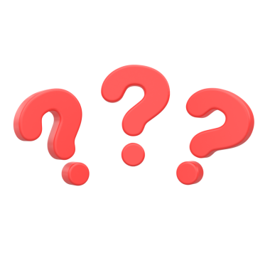 Soru işareti simgesi. 3B öge.