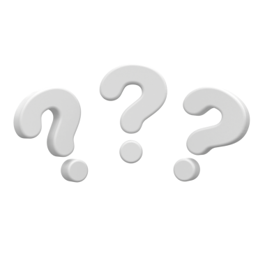 Soru işareti simgesi. 3B öge.