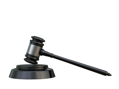 Üç boyutlu tokmak. Yargıç çekici..