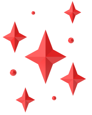 Parıltı etkisi. 3B illüstrasyon.