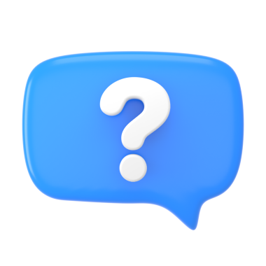 Soru işareti simgesi. 3 Boyutlu simge.