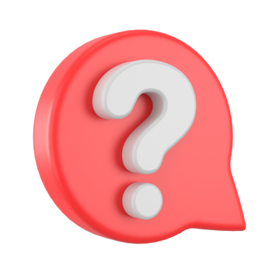 Soru işareti işareti. 3B öge.