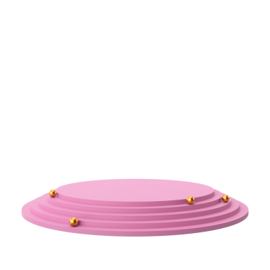 Ekran standı. Ürün sergisi. 3B element tasarımı.