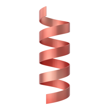 Kurdele. 3 Boyutlu Noel ögesi.