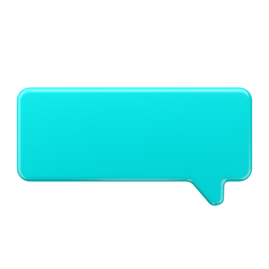 Üç boyutlu mesaj kutusu. 3B etiket.