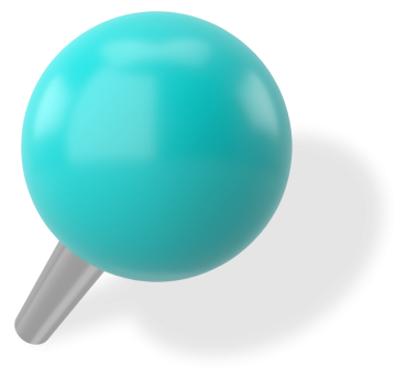 Pimi çek. Çizim iğnesi. Gölgeli 3B iğne.