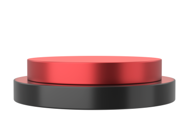 Ürün sergisi. Üç boyutlu podyum. 3B platform.