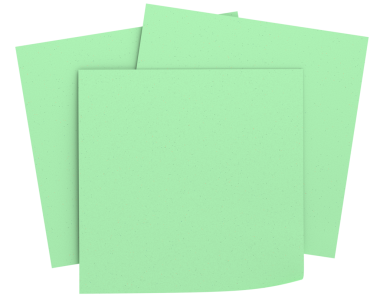 Üç boyutlu not kağıdı. Yapışkan bir not. 3B illüstrasyon.