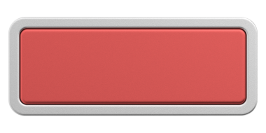 Üç boyutlu düğme. Boş tuş. 3B illüstrasyon.