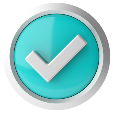 İşaretle. Hesap kutusu. 3B illüstrasyon.