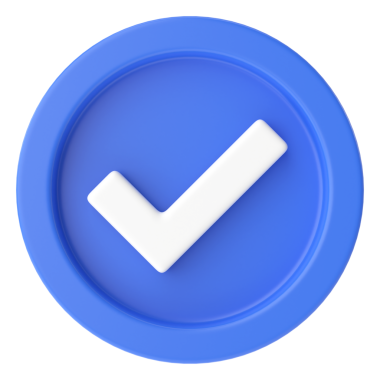 3 boyutlu kutucuk simgesi. 3B kontrol listesi.