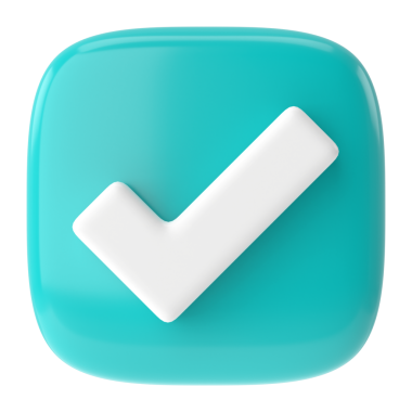 Hesap kutusu. İşaretle. 3B illüstrasyon.