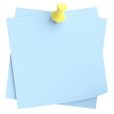 Pimi basılı not kağıdı. 3B illüstrasyon.