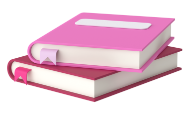 Üç boyutlu kitap. 3B illüstrasyon.