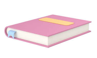 Üç boyutlu kitap. 3B illüstrasyon.