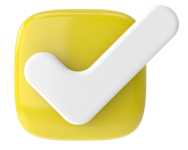 İşaretle. Hesap kutusu. 3B illüstrasyon.