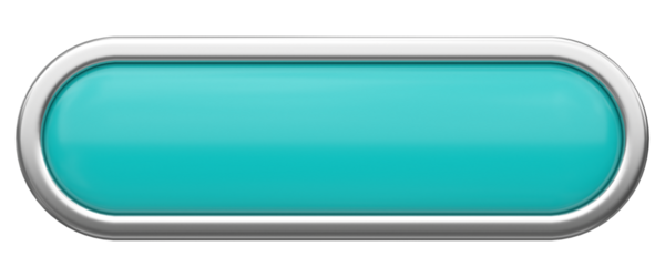 Üç boyutlu düğme. Boş tuş. 3B illüstrasyon.