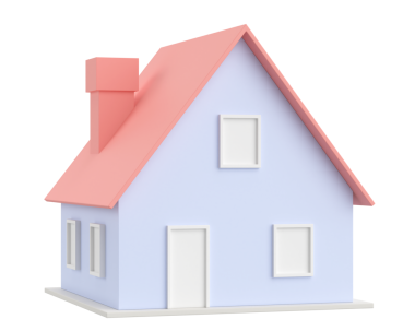 Üç boyutlu ev. 3B ev.