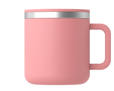 Üç boyutlu kupa. Üç boyutlu illüstrasyon. 3B görüntüleme.