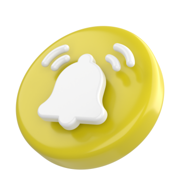 3D abone simgesi. Üye olma düğmesi. 3B öge.