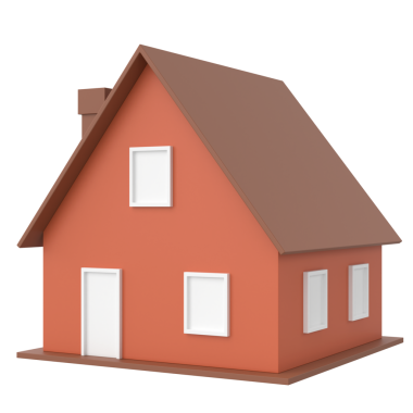 Üç boyutlu ev. 3B ev.