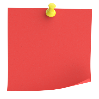 Pimi basılı not kağıdı. 3B illüstrasyon.