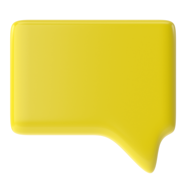 Konuşma balonu. Konuşma balonu. Mesaj kutusu. 3B illüstrasyon.