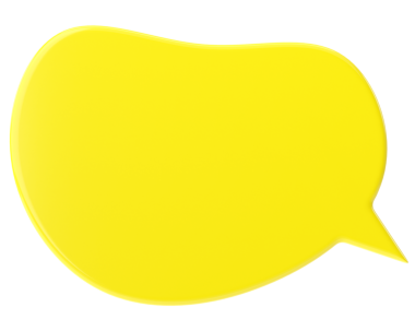 Konuşma balonu. Sohbet balonu. Mesaj kutusu. 3B illüstrasyon.