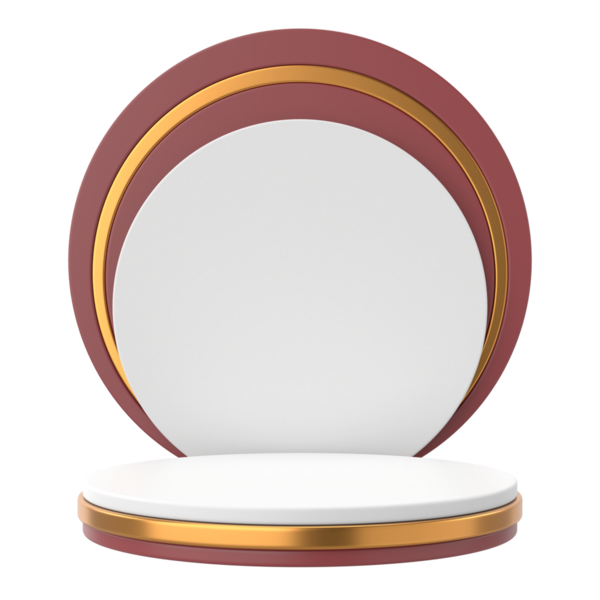 Ürün sergisi. Üç boyutlu podyum. 3B platform.