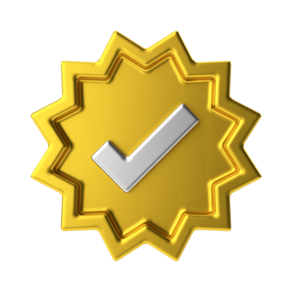 3 boyutlu kutucuk simgesi. 3B kontrol listesi.