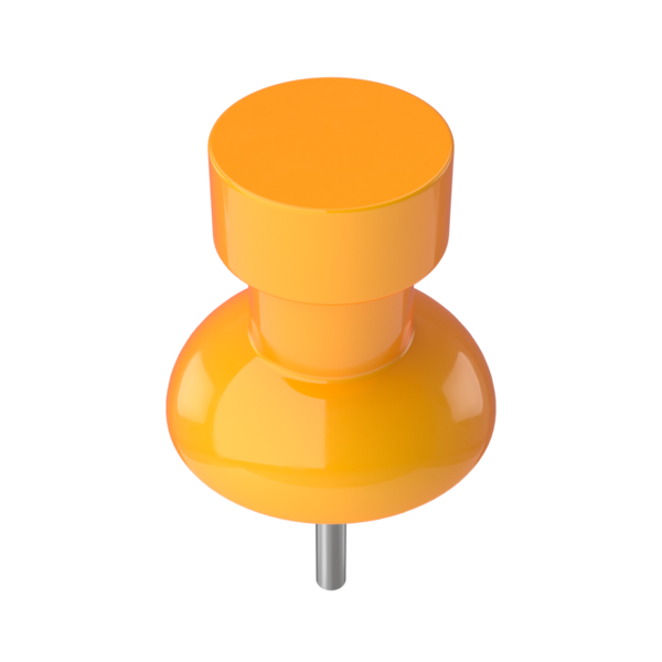 Üç boyutlu pim. Pimi çek. 3B öge.