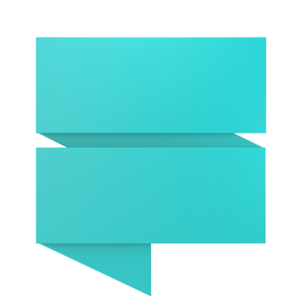 Konuşma balonu. 3B metin kutusu.