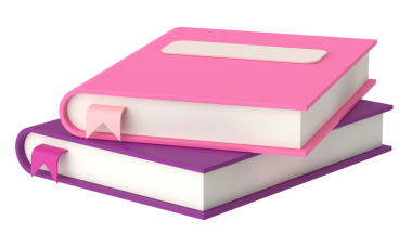 Üç boyutlu kitap. 3B illüstrasyon.