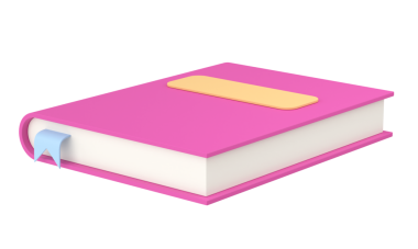 Üç boyutlu kitap. 3B illüstrasyon.