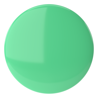 Üç boyutlu düğme. Boş tuş. 3B illüstrasyon.