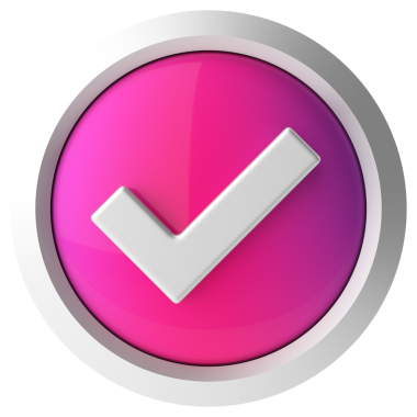 İşaretle. Hesap kutusu. 3B illüstrasyon.