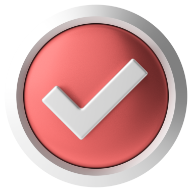 İşaretle. Hesap kutusu. 3B illüstrasyon.