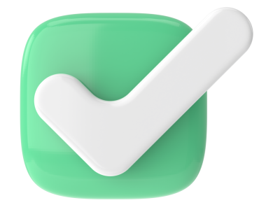 İşaretle. Hesap kutusu. 3B illüstrasyon.