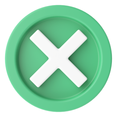 Çapraz. 3B illüstrasyon.