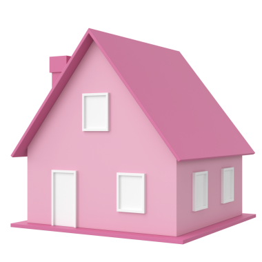 Üç boyutlu ev. 3B ev.