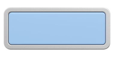 Üç boyutlu düğme. Boş tuş. 3B illüstrasyon.