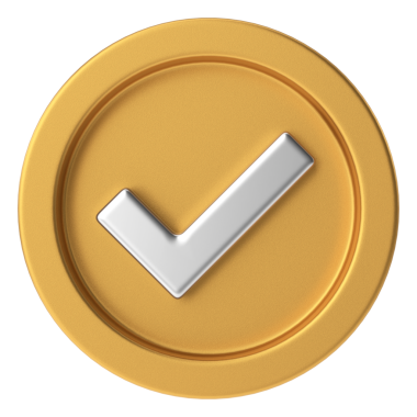 3 boyutlu kutucuk simgesi. 3B kontrol listesi.